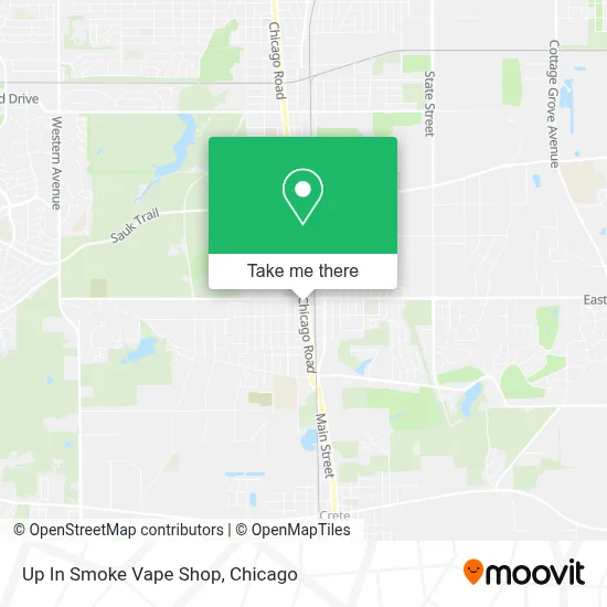 Up In Smoke Vape Shop map