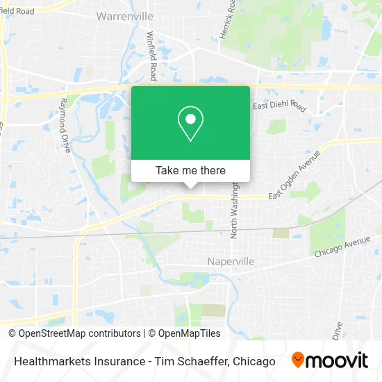 Healthmarkets Insurance - Tim Schaeffer map