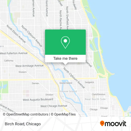 Birch Road map