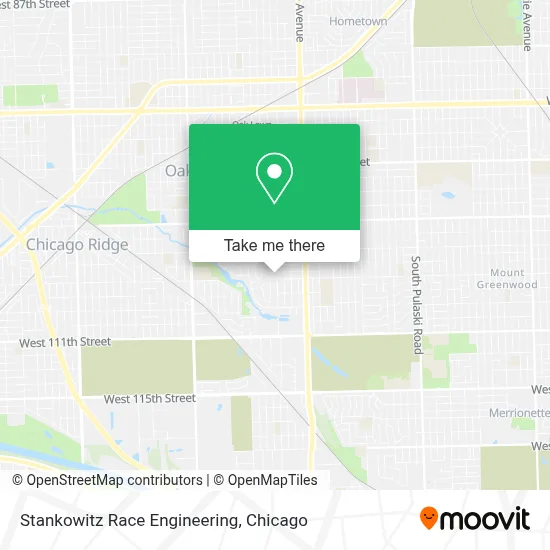 Stankowitz Race Engineering map