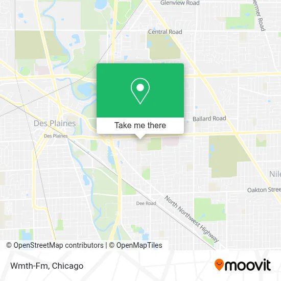 Wmth-Fm map