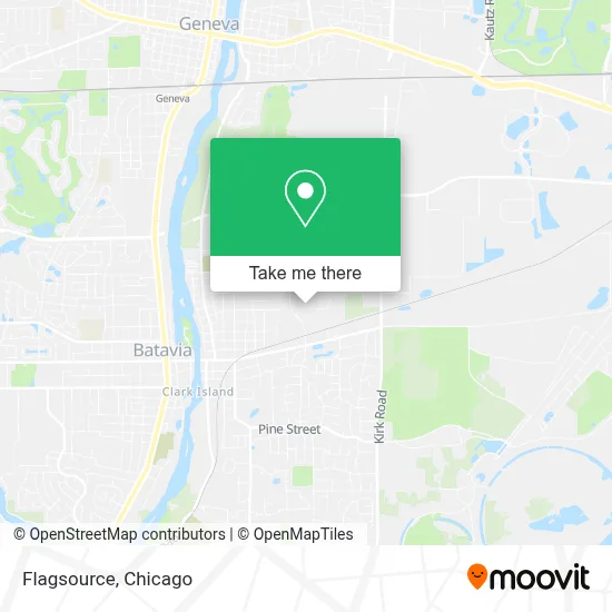 Flagsource map