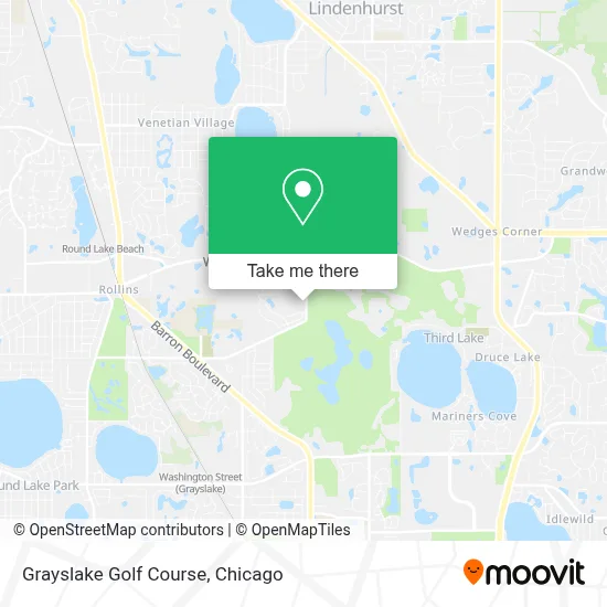Grayslake Golf Course map