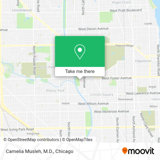 Camelia Musleh, M.D. map