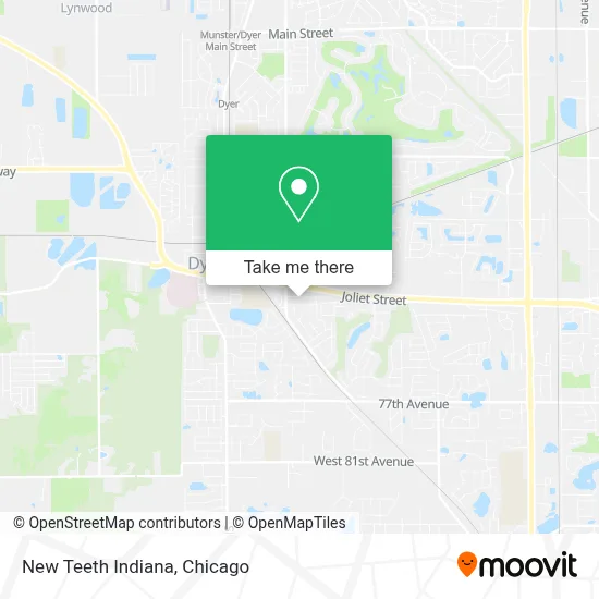 New Teeth Indiana map