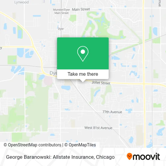 George Baranowski: Allstate Insurance map