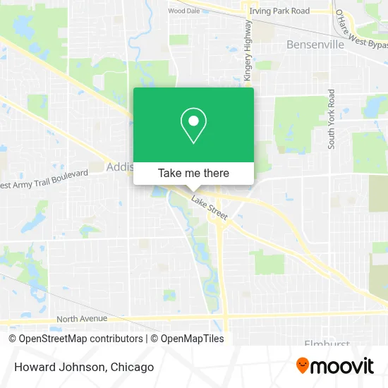 Howard Johnson map