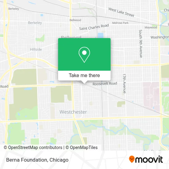 Berna Foundation map