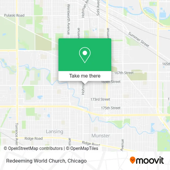 Redeeming World Church map
