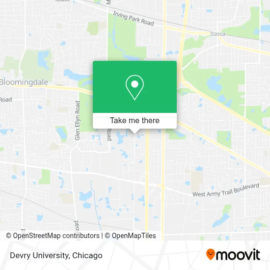 Devry University map