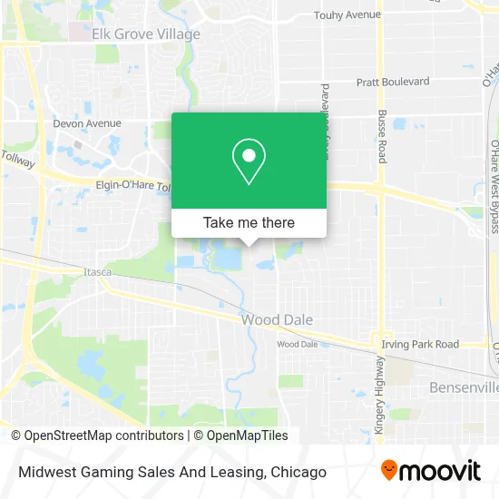 Midwest Gaming Sales And Leasing map