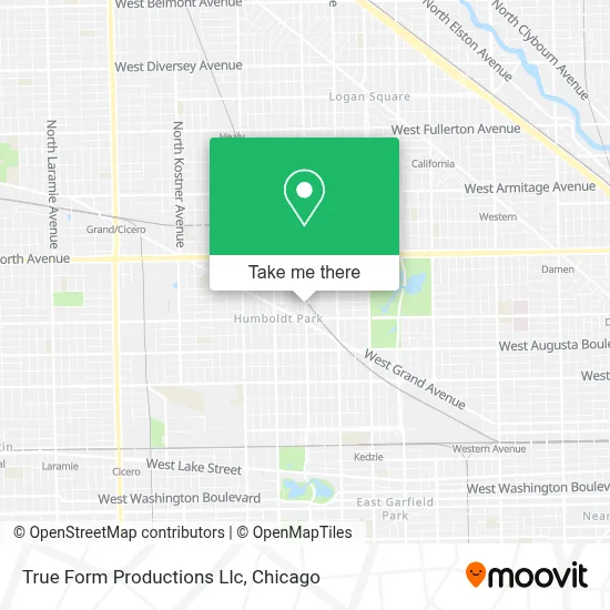 True Form Productions Llc map