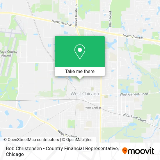 Bob Christensen - Country Financial Representative map