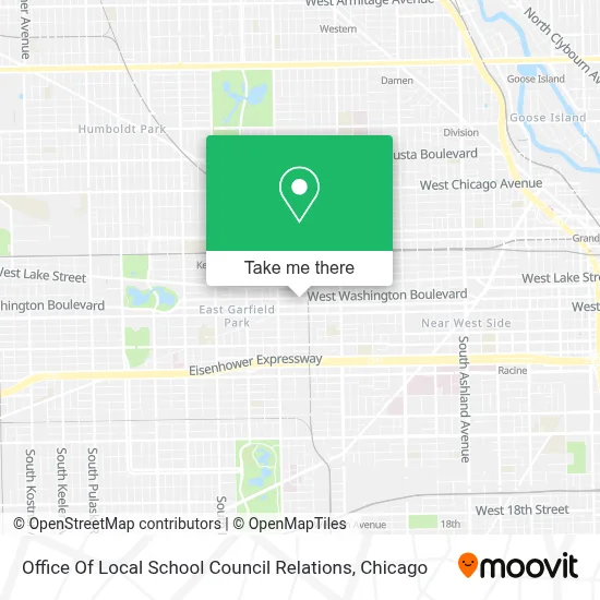 Office Of Local School Council Relations map