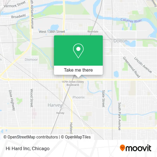Hi Hard Inc map