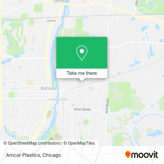 Amcor Plastics map