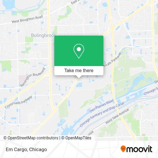 Em Cargo map