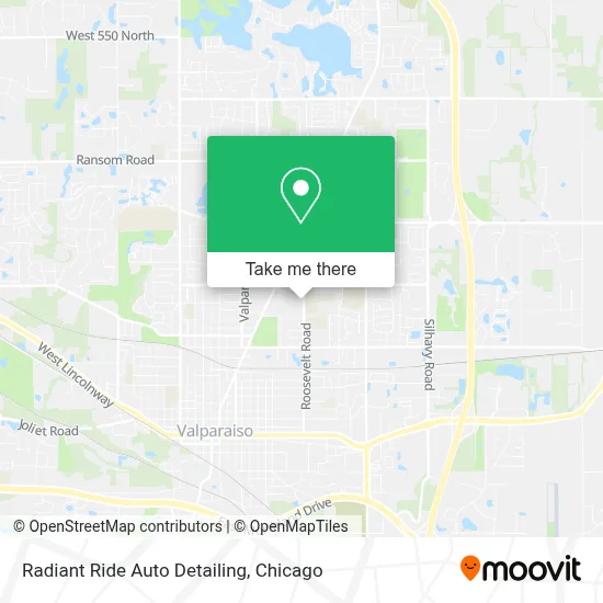 Radiant Ride Auto Detailing map