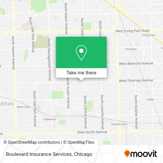 Boulevard Insurance Services map