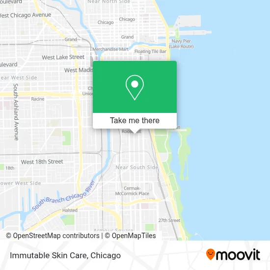 Immutable Skin Care map