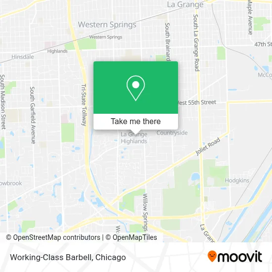 Working-Class Barbell map