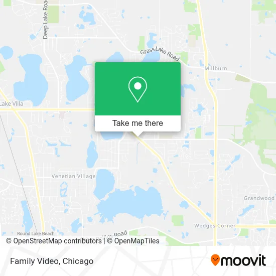 Family Video map