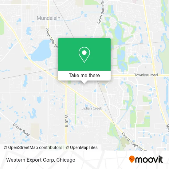 Western Export Corp map