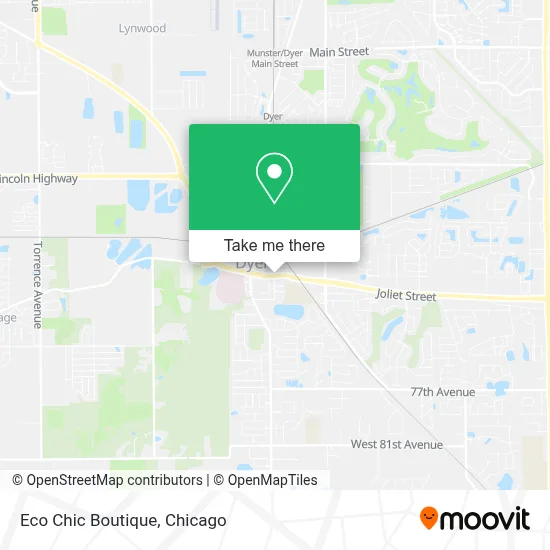 Eco Chic Boutique map
