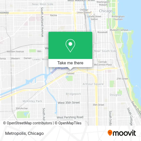 Metropolis map