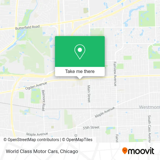 World Class Motor Cars map