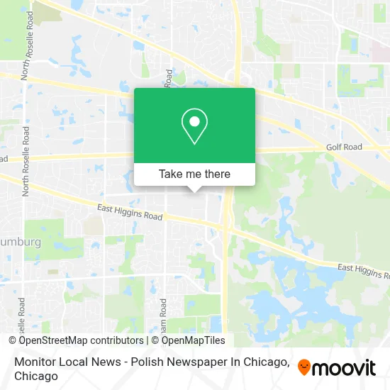 Monitor Local News - Polish Newspaper In Chicago map