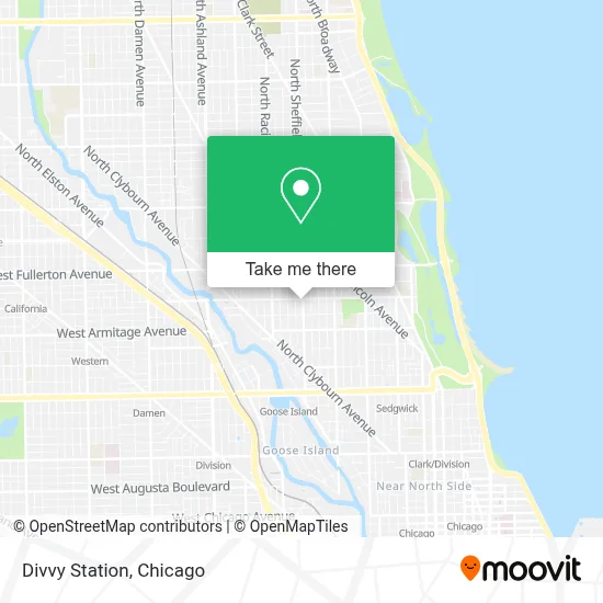 Divvy Station map