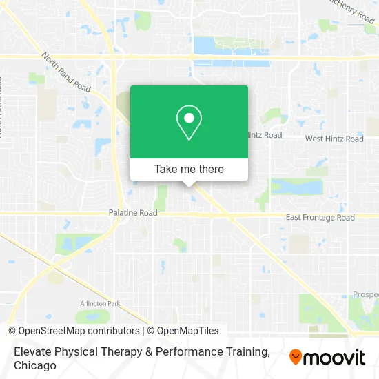 Elevate Physical Therapy & Performance Training map