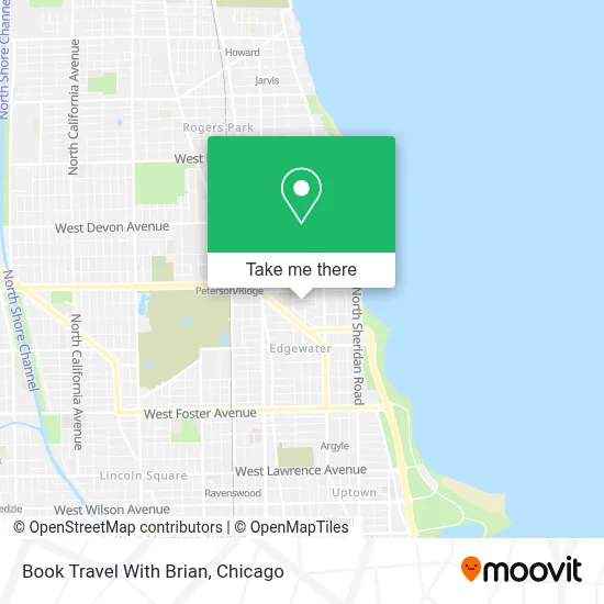 Book Travel With Brian map