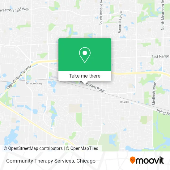 Community Therapy Services map