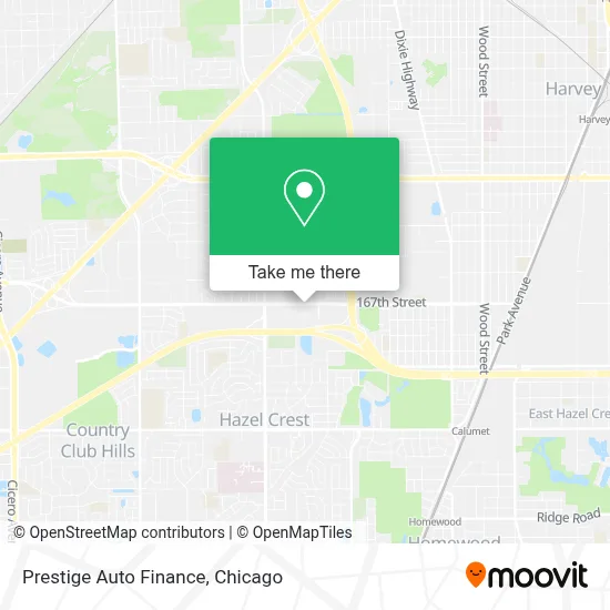 Prestige Auto Finance map
