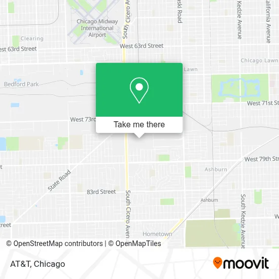At&T map