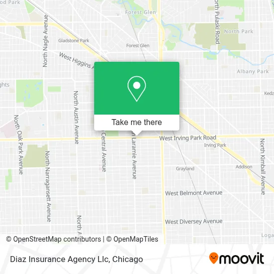 Diaz Insurance Agency Llc map