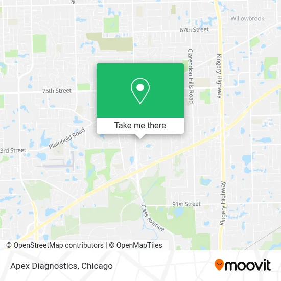 Apex Diagnostics map