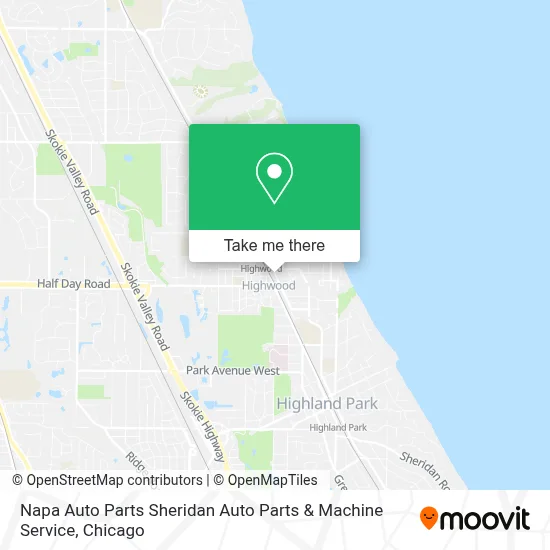 Napa Auto Parts Sheridan Auto Parts & Machine Service map