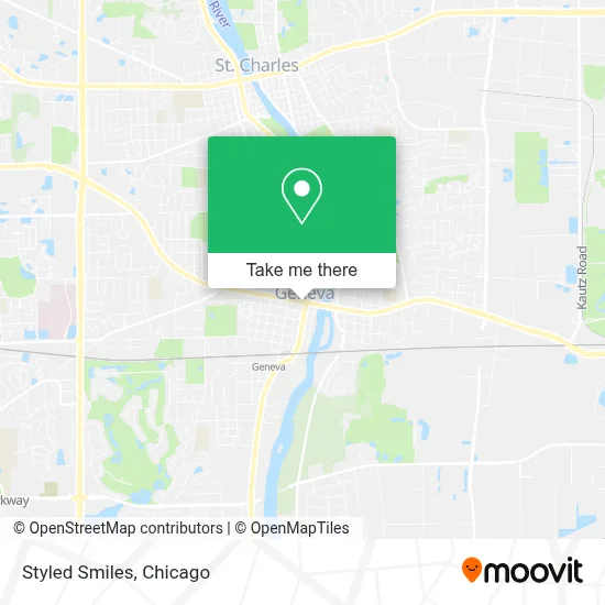 Styled Smiles map