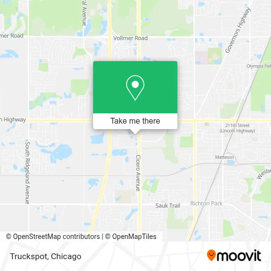 Truckspot map