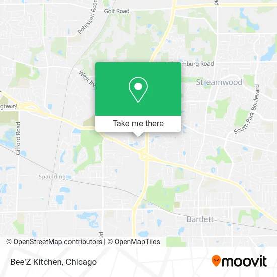 Bee'Z Kitchen map