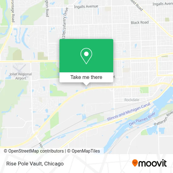 Rise Pole Vault map