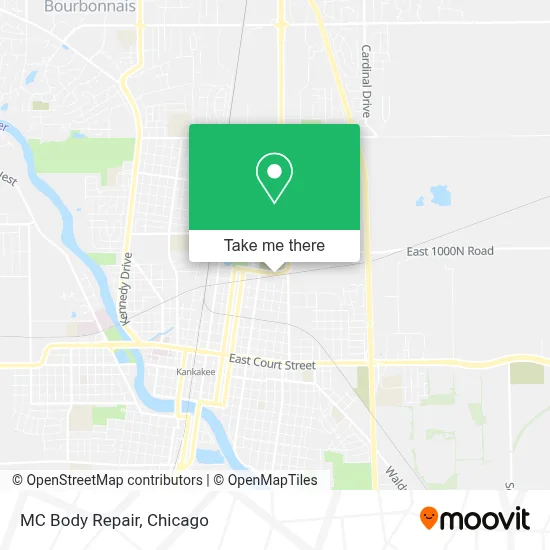 MC Body Repair map