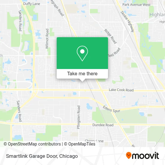 Smartlink Garage Door map