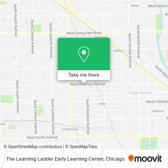 The Learning Ladder Early Learning Center map