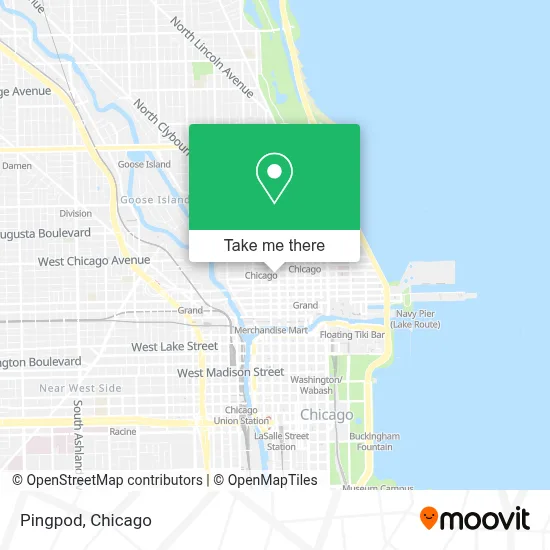 Pingpod map