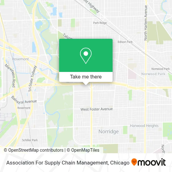 Association For Supply Chain Management map