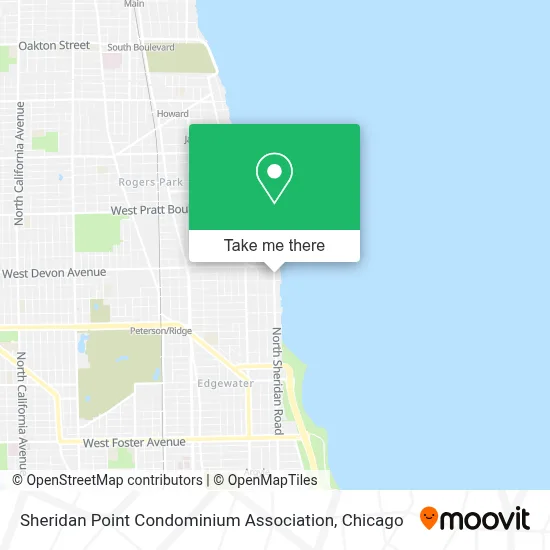 Sheridan Point Condominium Association map